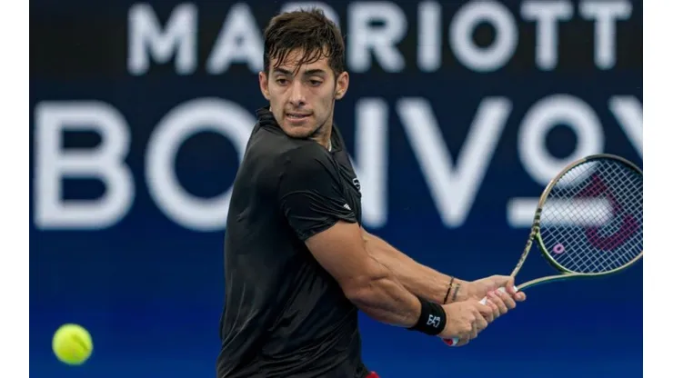 Garin tiene un duro partido ante Monfils