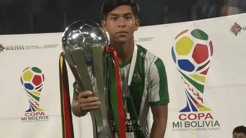 Ervin Vaca es una de las promesas del fútbol boliviano