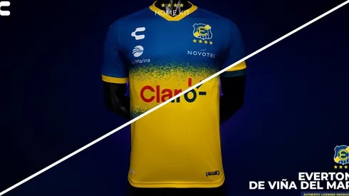 Everton dio a conocer sus nuevas camisetas para el 2022.