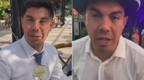 Gato Silva disfruta y tira la talla tras dejarlo todo en la pista y en su carrera de futbolista.