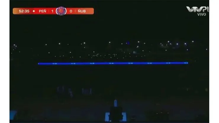 La final entre Ñublense y Peñarol se terminó después de dos cortes de luz en el segundo tiempo del encuentro que se disputó en la localidad uruguaya de Colonia