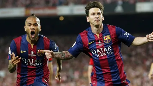 Dani Alves quiere volver a jugar junto a Leo Messi