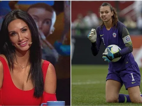 Pamela Díaz festeja como fiera el premio The Best de Endler