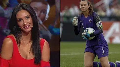 La animadora y la futbolista son grandes amigas.