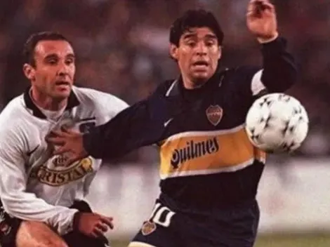 Contra Colo Colo: el único partido de Maradona en torneos Conmebol