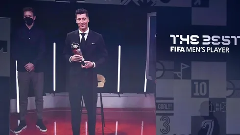 Robert Lewandowski fue elegido como el mejor del mundo en 2021