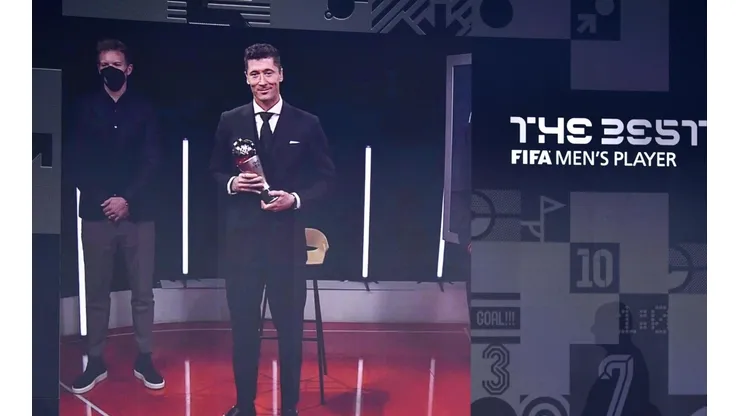Robert Lewandowski fue elegido como el mejor del mundo en 2021