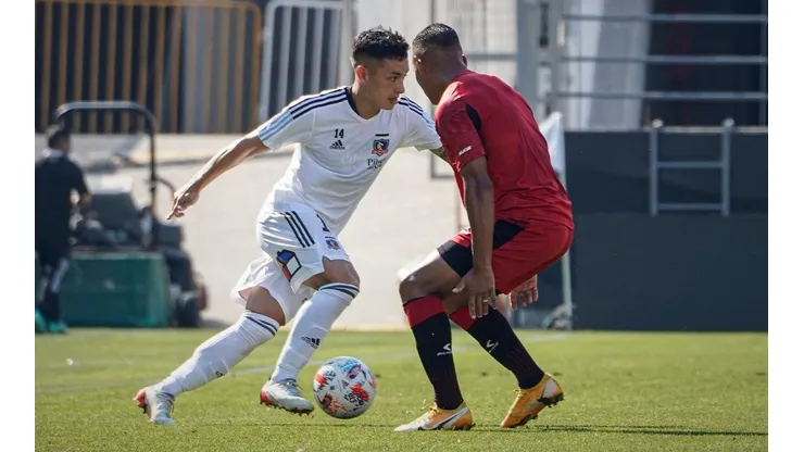 Zavala jugó ante Estudiantes hace dos días, pero ayer debutó de manera más formal