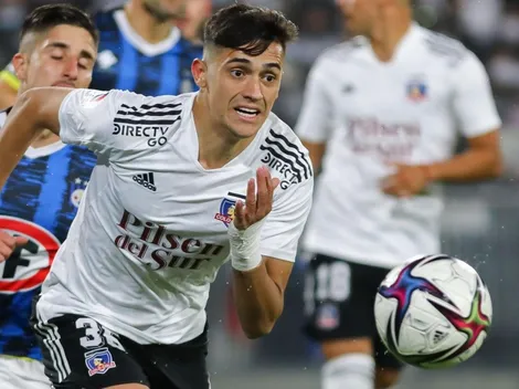 Formación de Colo Colo: Solari, Lucero y Bolados al ataque