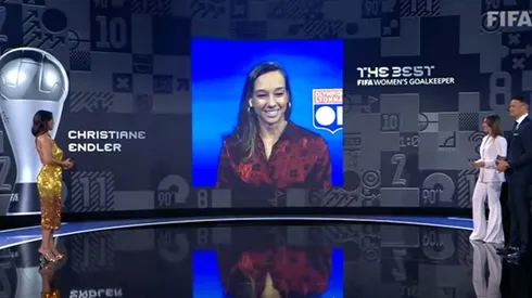 Christiane Endler alcanzó uno de los premios individuales más importantes de la historia del fútbol chileno... o el más importante