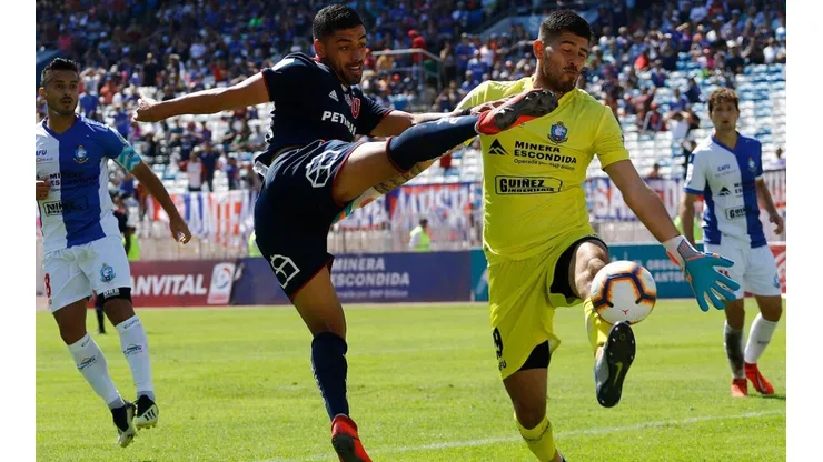 Agustín Rossi jugando por Antofagasta