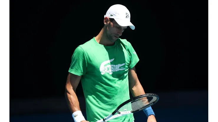 Novak Djokovic y su participación en Roland Garros está en duda.