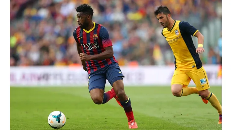 Alex Song estuvo entre 2012 y 2014 en Barcelona