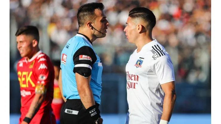 Piero Maza dirigió el partido de Colo Colo-Unión al que hace mención Castrilli