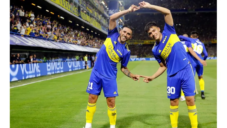 El Toto Salvio (11) es una de las figuras de Boca