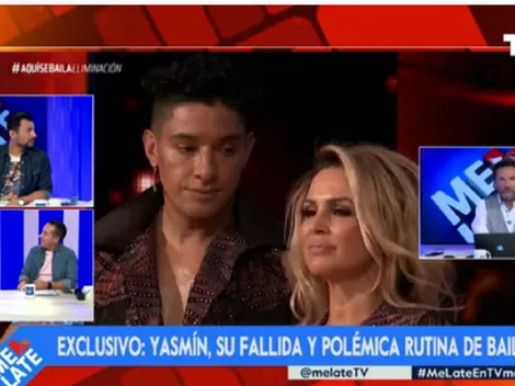 Yazmín Valdés se refiere a su compleja presentación en Aquí se Baila