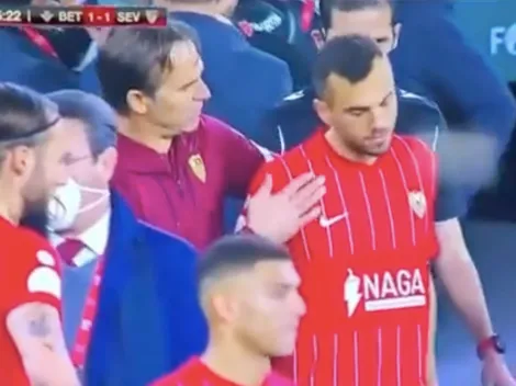 Betis indignado con Lopetegui por incitar a Jordán a quejarse