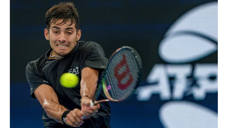 Cristian Garin tuvo un buen arranque en el Abierto de Australia y ratifica su condición de cabeza de serie en el concreto oceánico