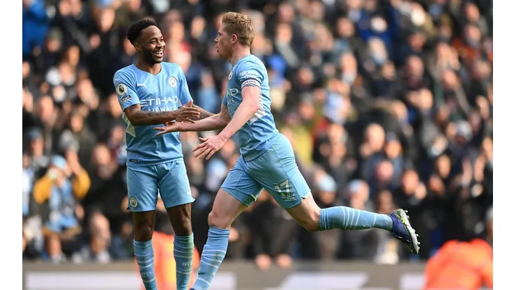 El festejo de Kevin de Bruyne para dar ventaja al Manchester City