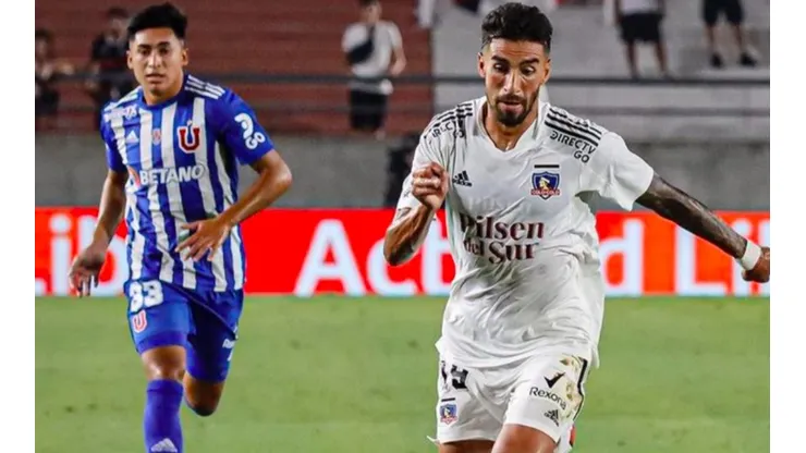 Lucero estuvo todo el partido en su estreno con Colo Colo