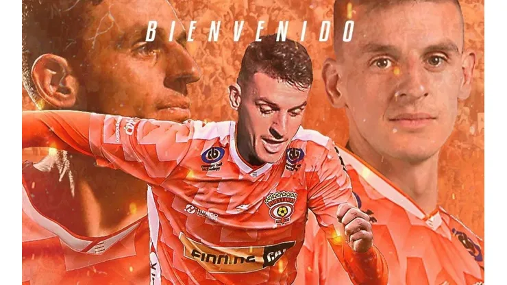 Cobreloa anuncia el fichaje de Maxi Cerato para el 2022.
