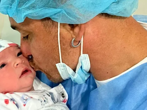 Zampedri anuncia el nacimiento de su hijo con tierno mensaje
