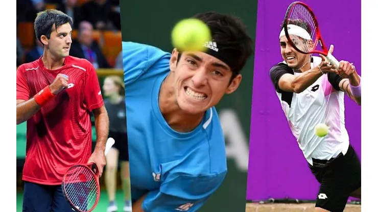 Tomás Barrios, Cristian Garin y Alejandro Tabilo disputarán el primer grande del año.