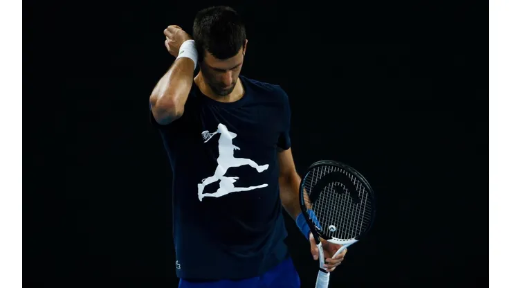 Novak Djokovic confesó "errores humanos" en la documentación de su visado.