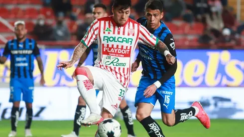 Nicolás Castillo fue titular, pero no logró aportar con goles ante Monterrey