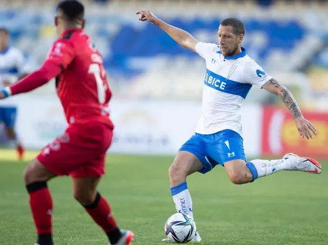 Aued es el segundo de Católica con "molestias torácicas"