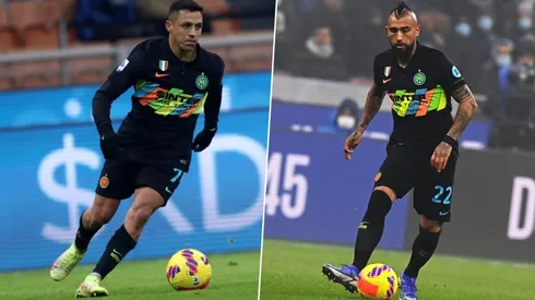 Alexis Sánchez y Arturo Vidal son suplentes en el Inter contra Juventus por la Supercopa de Italia.