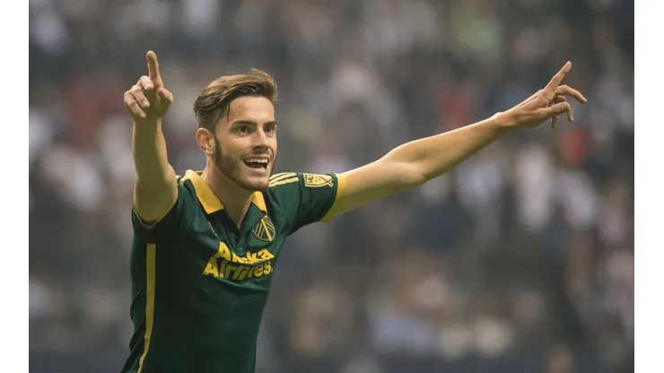 Lucas Melano en su paso por la MLS