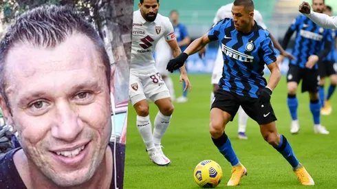 Antonio Cassano le regaló una nueva pérgola de elogios a Alexis Sánchez, de positivo presente en el Inter de Milán
