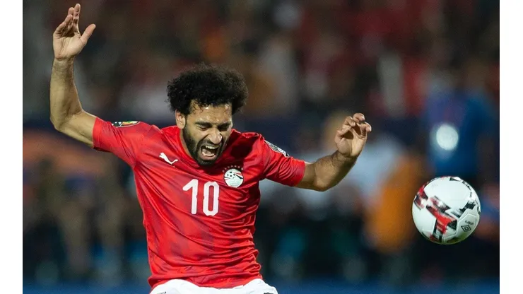 Salah lo pasó mal en el estreno de Egipto en la Copa de África