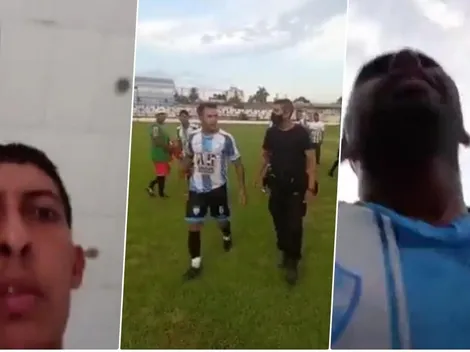 Futbolistas roban un celular y quedan grabados al no borrar el video