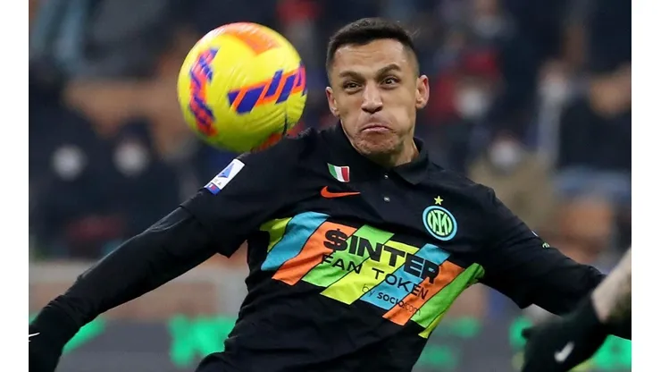 Alexis Sánchez cosechó elogios de su DT en el Inter, Simone Inzaghi.