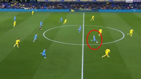 El momento del disparo de Ángel Correa