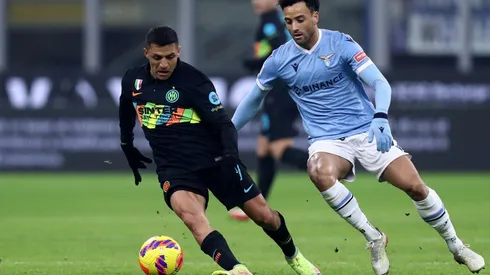 Alexis Sánchez contra Lazio: el chileno fue figura del Inter.