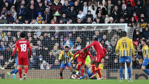 Liverpool le dio vuelta el partido al Shrewsbury Town