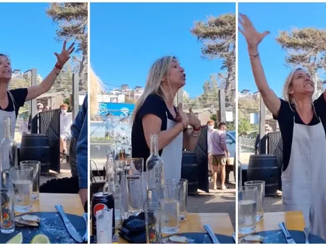 Mujer se vuelve viral por increpar a personas en Maitencillo