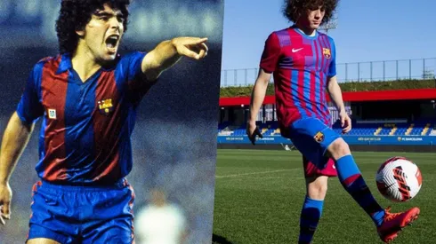 El Barcelona contrató un jugador para su segundo equipo que se luce con el mismo look que usaba nada más que el mismísimo Diego Maradona.
