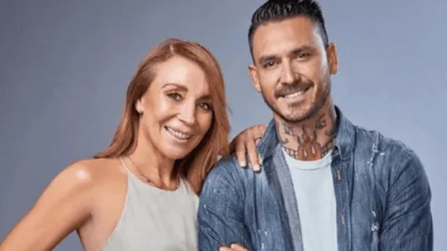 Mauricio Pinilla y Karen Doggenweiler