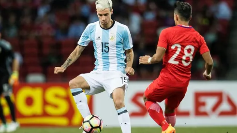 Emanuel Mammana llegó a vestir en varias ocasiones la camiseta de Argentina.