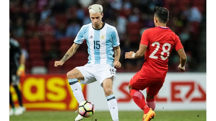 Emanuel Mammana llegó a vestir en varias ocasiones la camiseta de Argentina.