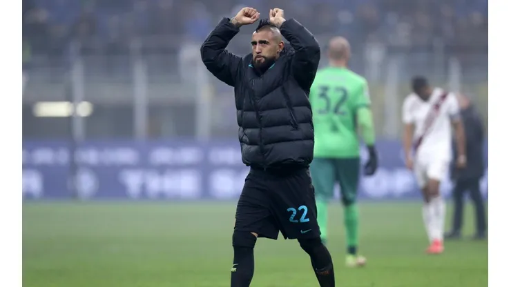 Arturo Vidal iba a ser titular el jueves ante Bologna, pero la suspensión del encuentro cambió todo plan. Ahora, espera sumar minutos ante Lazio.