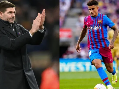 Gerrard le tira flores a Coutinho y ve con buenos ojos tenerlo en Aston Villa
