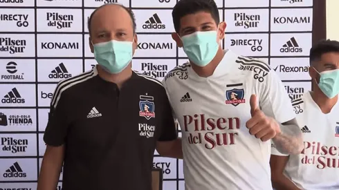 Esteban Pavez va por su tercera aventura con la camiseta de Colo Colo