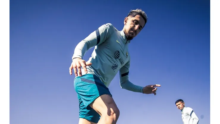Diego Valdés se entrena para su debut en las Águilas lo antes posible