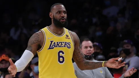 LeBron James fue la gran figura de los Lakers en el último juego.