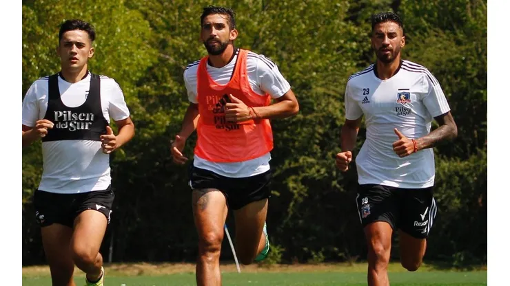 Juan Martín Lucero tuvo su primera práctica con Colo Colo